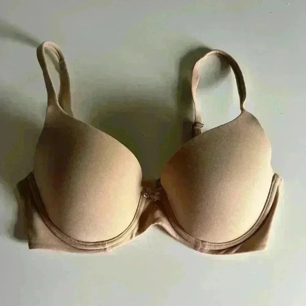 Soma Embraceable Full Coverage Bra, Size 32D Color Tan